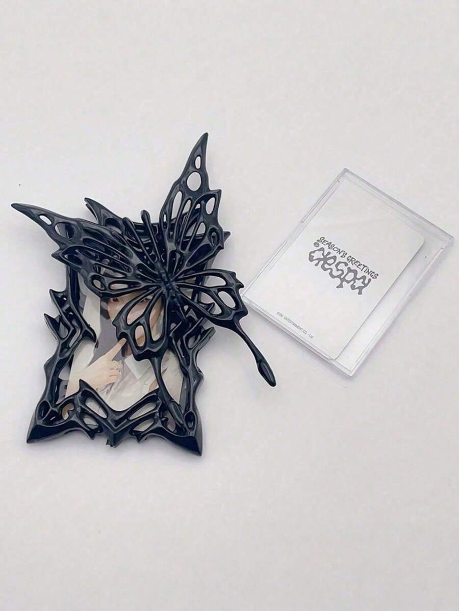 黑色酷炫无属性通用小卡套异形少女照片偶像相框保护套 - 多色 - 查看 1