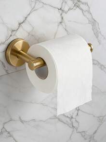 Multi-Purpose Toilet Paper Holder, Wall Mounted Bathroom & Kitchen Organizer For Paper Towels & Tissues - Multicolor - View 7