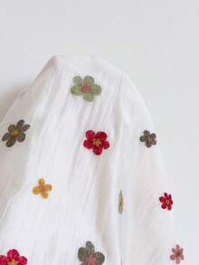 Soleia 女士度假风蓝白碎花露背吊带A字迷你连衣裙，适合秋冬季叠穿，派对装 - 彩色 - 查看 7