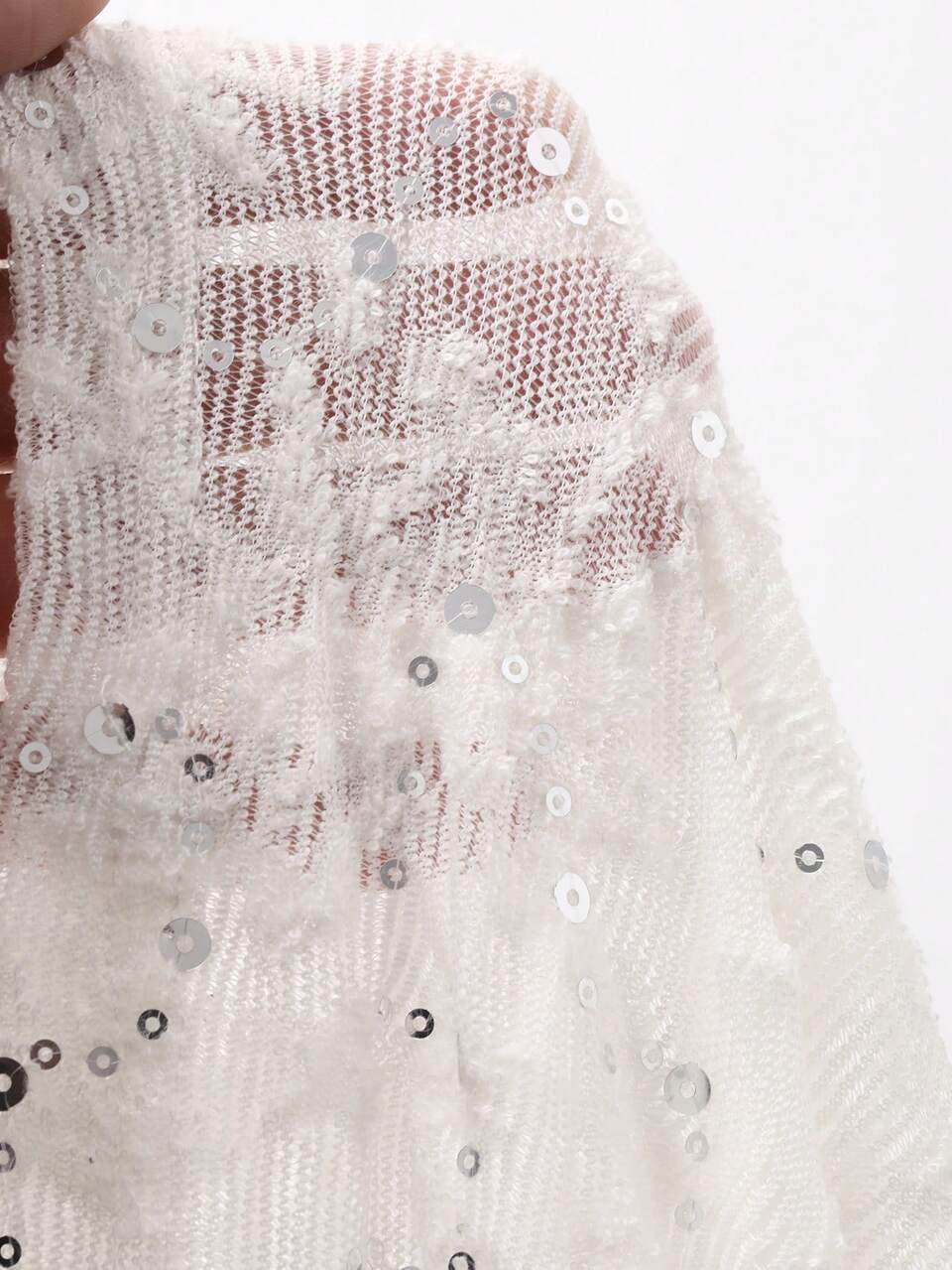 Women's Elegant French Style Short Sleeve Dress Sparkly Dress Sundress