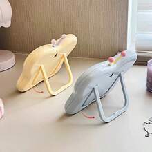 Joivida 1 pièce Miroir de maquillage portable mignon et haute définition, miroir de coiffeuse de bureau pour dortoir, bureau et maison - Multicolore - Voir 12