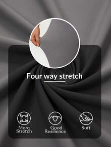 Flexra 女士复古硬币图案休闲修身直筒裤 - 淺灰色 - 查看 8