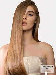 60pcs Tape In Hair Extensions 100% Human Hair #6 Light Brown Straight Style In 14-22 Inch Lengths Extensions Silky Seamless Invisible Top Quality Thick Ends Healthy Human Hair Extensions For Thin Hair And Salon Use And For All Women/Girls Daily Use - S6 - View 7