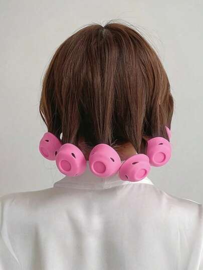 40 piezas Rizadores de cabello de silicona suave sin calor, herramientas de peinado flexibles y amigables para dormir, para uso en salón, hogar y viajes, accesorios de peluquería de calidad de salón, artículos esenciales para el peinado, regalo de Navidad