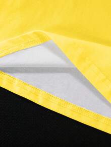 SpongeBob SquarePants | SHEIN Tween Boys Short Sleeve T-Shirt With Full Print - White - View 6