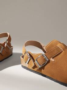 Solecia Zapatos planos para mujer - Marrón - Ver 5
