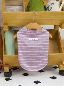 PETSIN Pet Spring New Dog Clothes Animal Supplies Pet Clothing Dog Tank Top Cat T-Shirt Teddy Outfits Small Animal Attire Casual Cool Tank Top Dog Clothes Cat Clothes Two-Season Spring & Summer New Tank Top - Multicolor - View 4