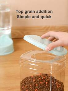 PETSIN 猫碗自动喂食器大容量3.8升宠物喂食器自动喂水狗碗宠物碗家用户外通用款 - 3.8L - 查看 8