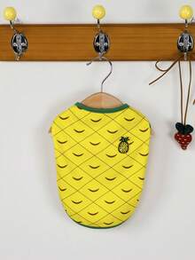 PETSIN Pet Spring New Dog Clothes Animal Supplies Pet Clothing Dog Tank Top Cat T-Shirt Teddy Outfits Small Animal Attire Casual Cool Tank Top Dog Clothes Cat Clothes Two-Season Spring & Summer New Tank Top - Multicolor - View 6