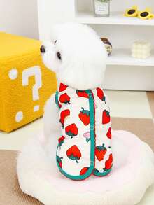 PETSIN 宠物春季新款狗狗服装 动物用品 宠物服装 狗狗背心 猫咪T恤 泰迪熊套装 小型动物服装 休闲酷炫背心 狗狗服装 猫咪服装 春夏两季新款背心 - 彩色 - 查看 9