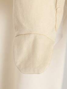 SHEIN Bộ áo liền quần 4 món cho bé sơ sinh, chất liệu cotton nguyên chất, mềm mại và thoải mái, thích hợp mặc ở nhà vào mùa xuân/hè. - Nhiều màu - Xem 7