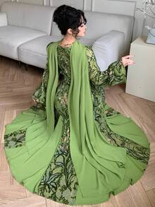 DAZY Women Midi Dresses - Green - View 4