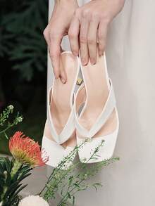 CUCCOO BIZCHIC Women Gladiator Sandals - White - View 6