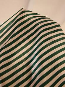 MuseNap CURVE 大码女式条纹单排扣长袖上衣和阔腿裤休闲家居服睡衣套装 - 彩色 - 查看 7