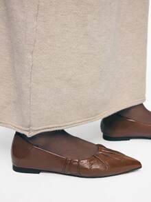 Mnmlis Damen Ballerinas - Braun - Übersicht 11