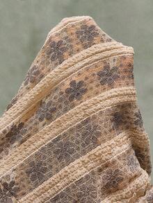 Bohemela Casual Lace Waist Loose Women's Pants - Apricot - View 8