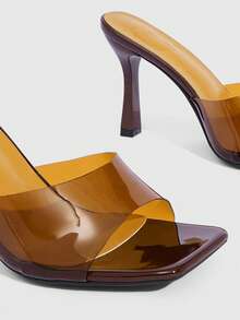 CUCCOO SZL Women Heeled Sandals - Brown - View 5