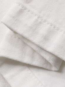 DAZY 女士常规腰围宽松都市休闲阔腿牛仔裤 - 白色 - 查看 7