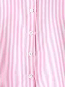 SHEIN Blusa feminina elegante sem mangas em tecido plano com detalhe de laço nas costas, ideal para primavera/verão. - Baby Rosa - Ver 3
