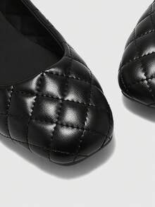 CUCCOO BIZCHIC Women's Red Plaid Mary Jane Shoes Flat Heel Square Toe Campus Style Japanese Cute Low Heel Shoes Spring Shoes Spring Break Easter Valentine's Day - Black - View 9