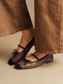 Rosivie Women Flats - Coffee Brown - View 5