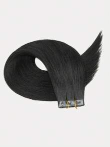 PU Tape Weft Human Hair , No Glue Tape-In Hair Extensions, Seamless PU Skin Weft, 40G-50G, For Fine Hair, Pre-Sealed With Sew-In Clips,Tapes,Sew In Micro Links - S1B - View 3