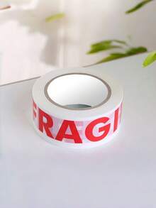 1/3卷 1.88英寸*165英尺 胶带 – 永久性粘合剂。包装警告标签。适用于运输集装箱、包装和托盘。 - 紅白色 - 查看 7