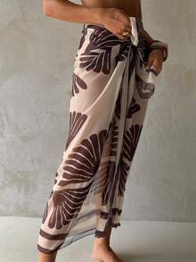 Aloruh 女士春夏新款波西米亚风裹身裙，沙滩装，女士沙滩装，休闲度假装，女士沙滩装，女士沙滩装，女士沙滩度假装，夏季沙滩罩衫，女士沙滩罩衫，女士沙滩罩衫，泳装罩衫，女士沙滩罩衫，优雅女士沙滩罩衫，泳装罩衫，女士泳衣罩衫 - 彩色 - 查看 10