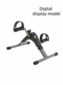 1pc Mini Adjustable Bike Pedal Exerciser Portable Fitness Equipment For Arm And Leg Training Home Office Use All Season Exercise Machine Workout Equipment - Multicolor - View 9