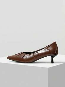 Women Pumps Valentine's Day - Brown - View 1