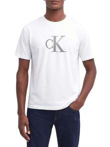 Calvin Klein Classic Men's T-Shirt White - Brilliant White - View 1