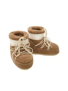 Moon Boot Icon Low Fleece Women's Boots Brown 80D1409700-M047 - Camel - View 3