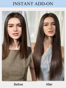 PU Tape Weft Human Hair , No Glue Tape-In Hair Extensions, Seamless PU Skin Weft, 40G-50G, For Fine Hair, Pre-Sealed With Sew-In Clips,Tapes,Sew In Micro Links - S06 - View 7