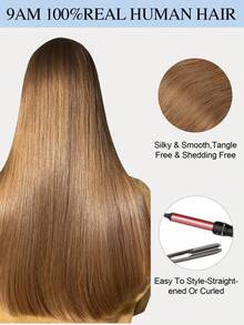 60pcs Tape In Hair Extensions 100% Human Hair #6 Light Brown Straight Style In 14-22 Inch Lengths Extensions Silky Seamless Invisible Top Quality Thick Ends Healthy Human Hair Extensions For Thin Hair And Salon Use And For All Women/Girls Daily Use - S6 - View 9
