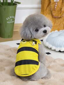 PETSIN Quần áo thú cưng mùa xuân mới, đồ dùng cho thú cưng, quần áo cho thú cưng, áo ba lỗ cho chó, áo thun cho mèo, trang phục cho gấu bông, trang phục cho động vật nhỏ, áo ba lỗ thường ngày mát mẻ, quần áo cho chó, quần áo cho mèo, áo ba lỗ hai mùa xuân hè mới. - Nhiều màu - Xem 13