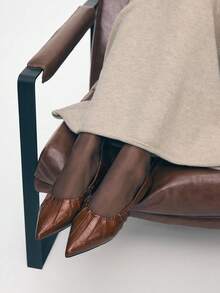 Mnmlis Damen Ballerinas - Braun - Übersicht 8