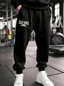 Hombre006 Pantalón Largo Moda Actual - Tela Resistente Transpirable Cómodo para Actividades Diarias Envío Local  México en Stock Versátil en Todas las Combinaciones - Negro - Ver 1