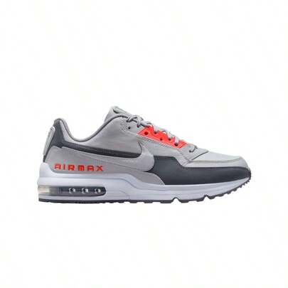 Nike Air Max LTD 3 Premium Men's Shoes Wolf Grey / Bright Crimson / Dark Grey / Wolf Grey 695484