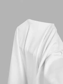 SHEIN MOD Đầm midi màu mơ lệch vai cho nữ, đầm một vai thanh lịch, mùa thu/đông, trang phục mùa thu cho nữ, đầm dự tiệc Lễ Tạ ơn, đầm dự tiệc năm mới, đầm dự tiệc, đầm thanh lịch cho quý cô, đầm mùa thu sang trọng, đầm Giáng sinh - trắng - Xem 5