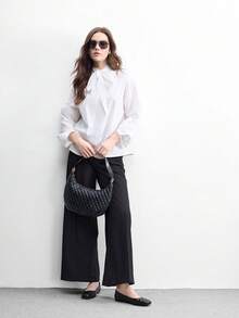 CUCCOO BIZCHIC Women's Red Plaid Mary Jane Shoes Flat Heel Square Toe Campus Style Japanese Cute Low Heel Shoes Spring Shoes Spring Break Easter Valentine's Day - Black - View 6