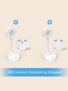 Teckwe 可充电室内壁灯 LED 运动传感器聚光灯 3 种灯光颜色亮度可调图片壁画灯用于悬挂照片绘画展示柜楼梯客厅画廊、圣诞礼物、秋冬季假期必备品露营度假必需品度假配件 - 白色 - 查看 12