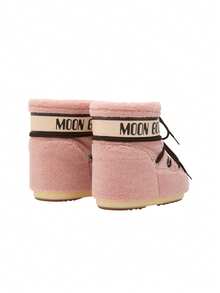 Moon Boot Icon Low Fleece Women's Boots Pink 80D1409700-J001 - Pink - View 2