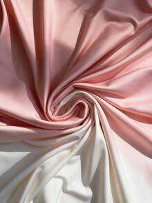 Resyla 女士常规版型休闲圆领T恤，渐变风景印花，粉色 - 彩色 - 查看 4