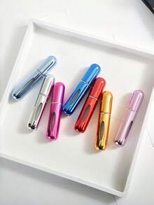 1/5/10 个 5 毫升香水雾化喷雾空瓶，便携式香水旅行可灌装瓶，香水喷雾器，迷你香水样品瓶。 - 彩色 - 查看 1