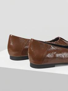 Mnmlis Damen Ballerinas - Braun - Übersicht 5