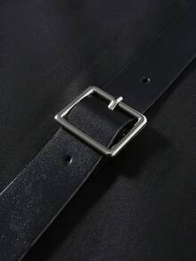 Manfinity AFTRDRK 男士纯色网眼拼接长袖衬衫，男士透视衬衫，男士黑色衬衫，男士透视衬衫，男士黑色上衣，适合日常休闲、周末旅行、户外活动、探险旅行、轻松的工作环境或半正式场合，可作为男友/丈夫礼物、周年纪念/生日礼物、派对、暑假、婚礼以及春夏穿着。 - 黑色 - 查看 6