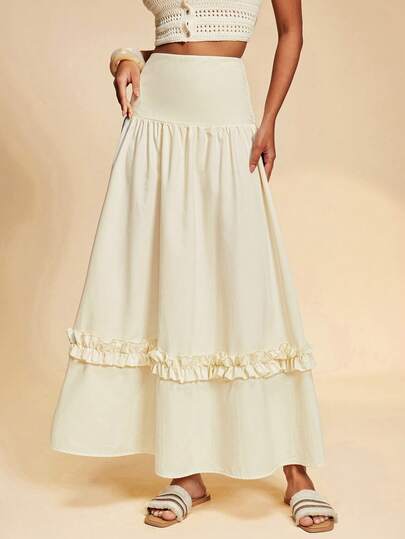 Travachic Vacation Style, Woven, Casual Summer Vacation Woman, Bohemia Beach Vacation, Boho Chic, Country Concert, Holiday Festival, Beach For Woman, Summer For Women, Old Money Style Women, Graduation, Summer Sun Skirt, Birthday For Women,Bohemian