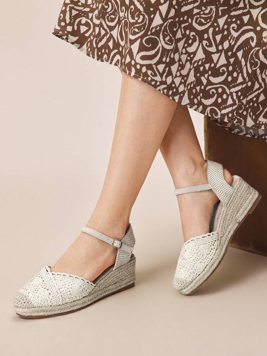 Styleloop Women's Casual Wedge Slip-On Shoes - Beige - View 1