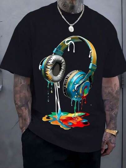 Camiseta hombre cuello redondo y manga corta. Estilo casual con estampados modernos y cómodos. Para hombres y mujeres, estilo pareja, pareja, camiseta de manga corta con estampado de moda