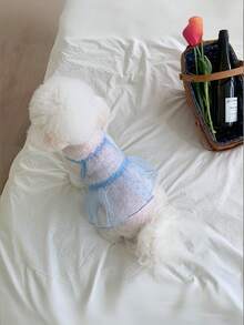 PETSIN 透气网眼连衣裙，适用于狗狗和猫咪，包括泰迪犬、博美犬、贵宾犬、比熊犬和其他小型犬种。 - 彩色 - 查看 7